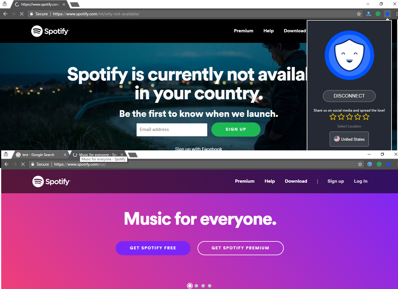 cannot install spotify android